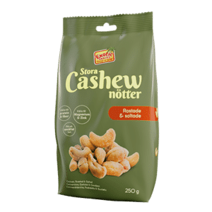 Cashewnötter rostade & saltade 250g